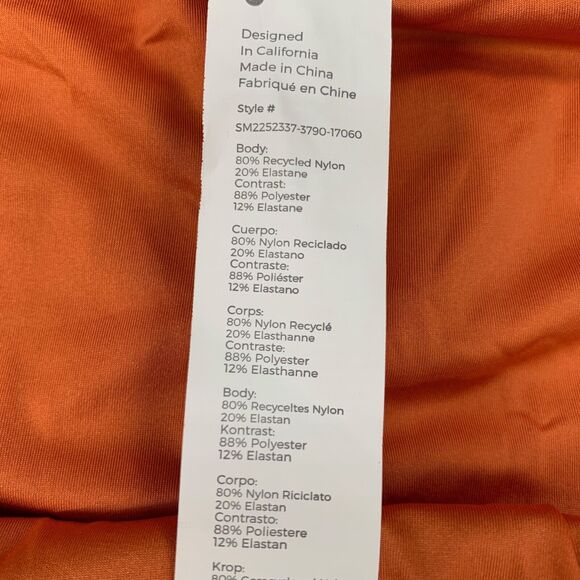 Fabletics Bikini Bottom Womens XL Extra Large Cheetah Noa High Cut Swim Brief - Picture 6 of 14